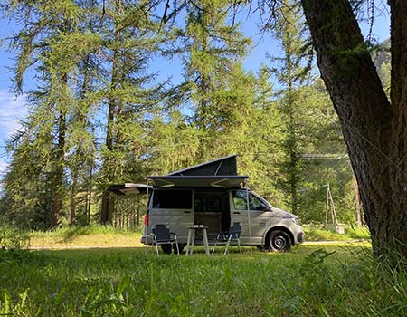 VW campervan hire in Europe